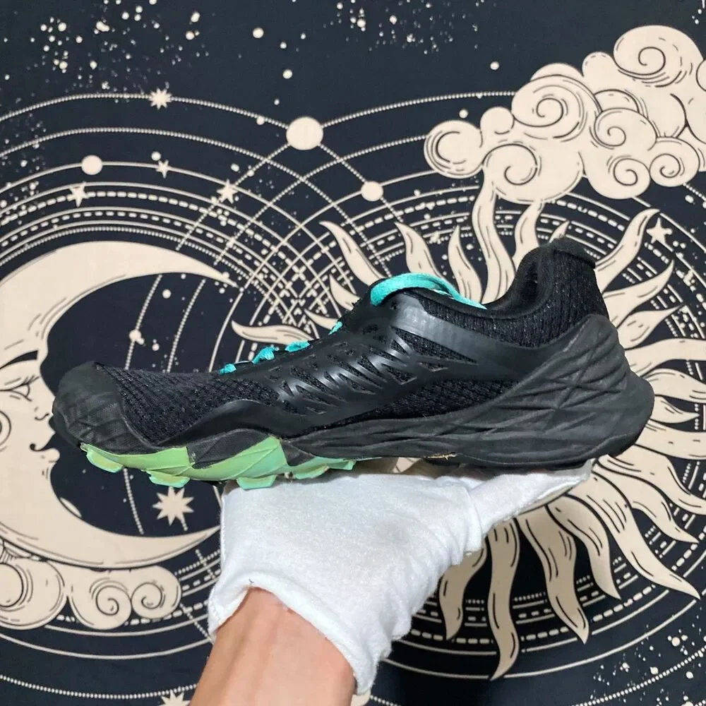 Merrell All Out Terra Light J35548 Athletic Sneaker Women's 7 Black Mesh Hiking